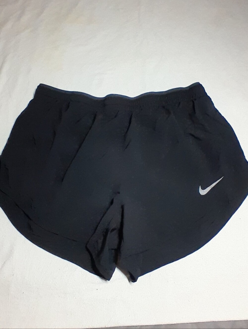 Nike Black Women's Running Shorts with Reflective Swoosh